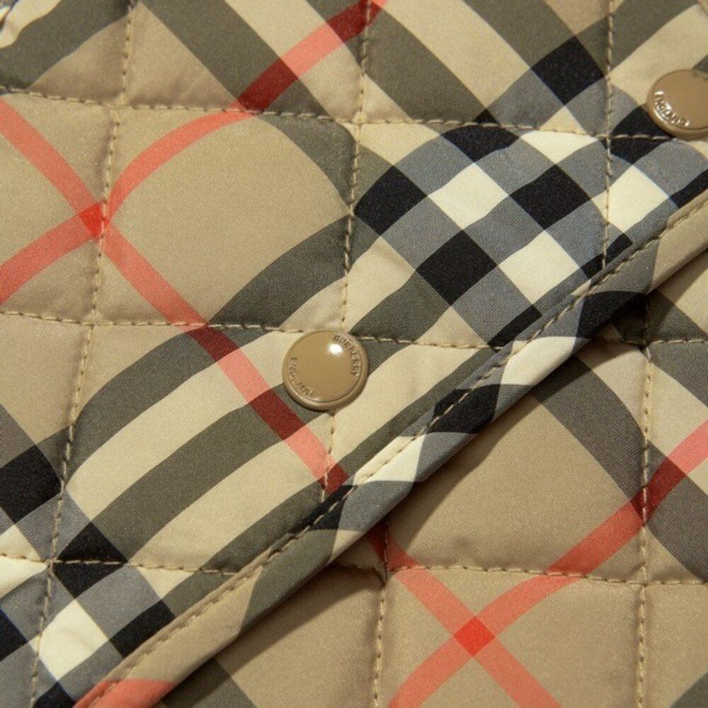 Burberry Halima Check-Print Quilted Jumper, NWT, Size 12 Mos - Picture 9 of 14